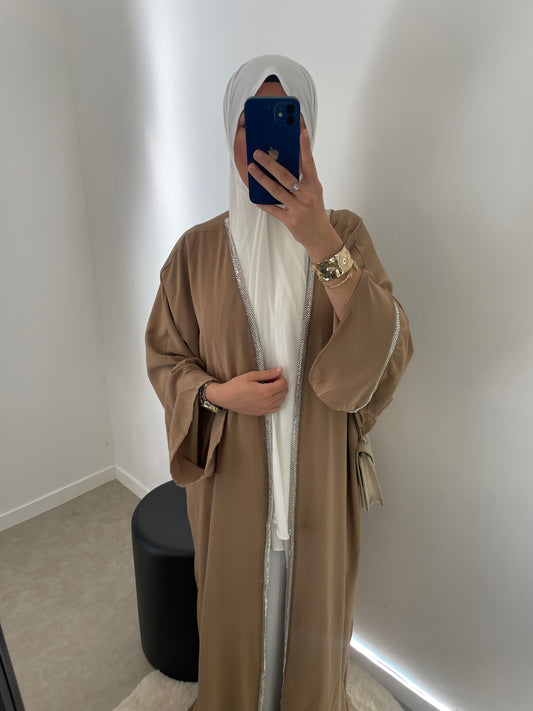 Kimono marron clair