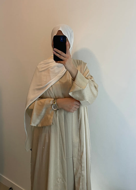Ensemble kimono crème