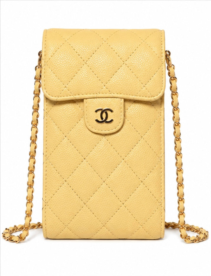 Sac rectangulaire jaune cc