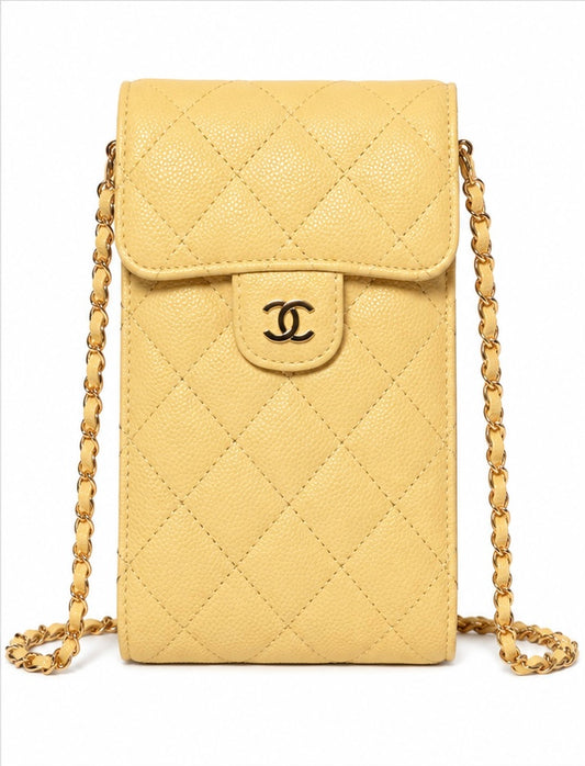 Sac rectangulaire jaune cc