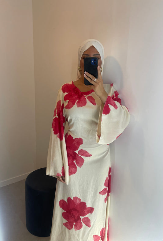 Robe fleurie ROSE