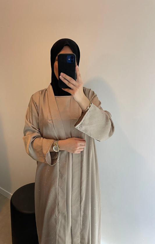 Ensemble kimono beige