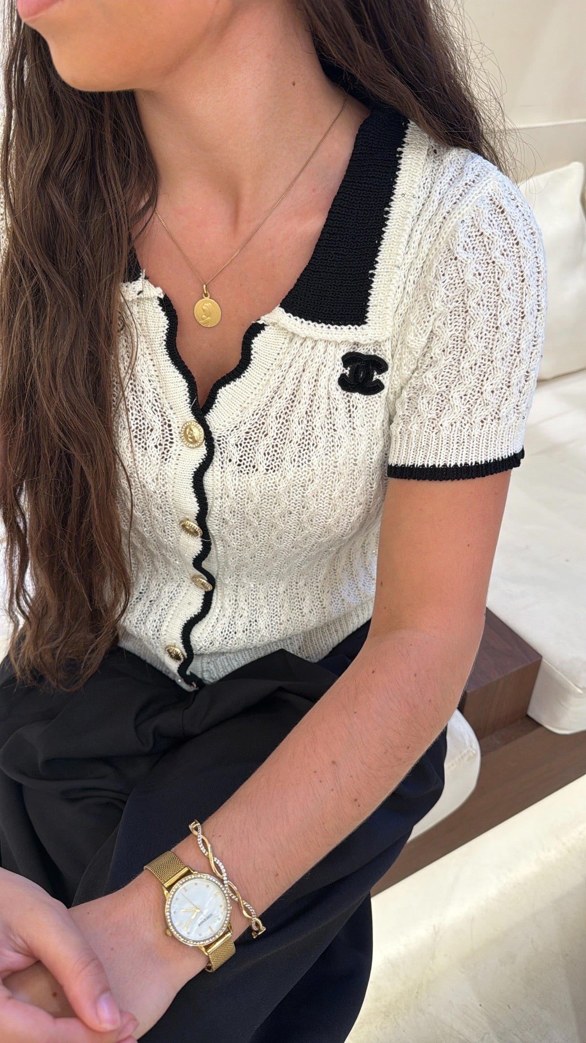 Tee shirt blanc cc