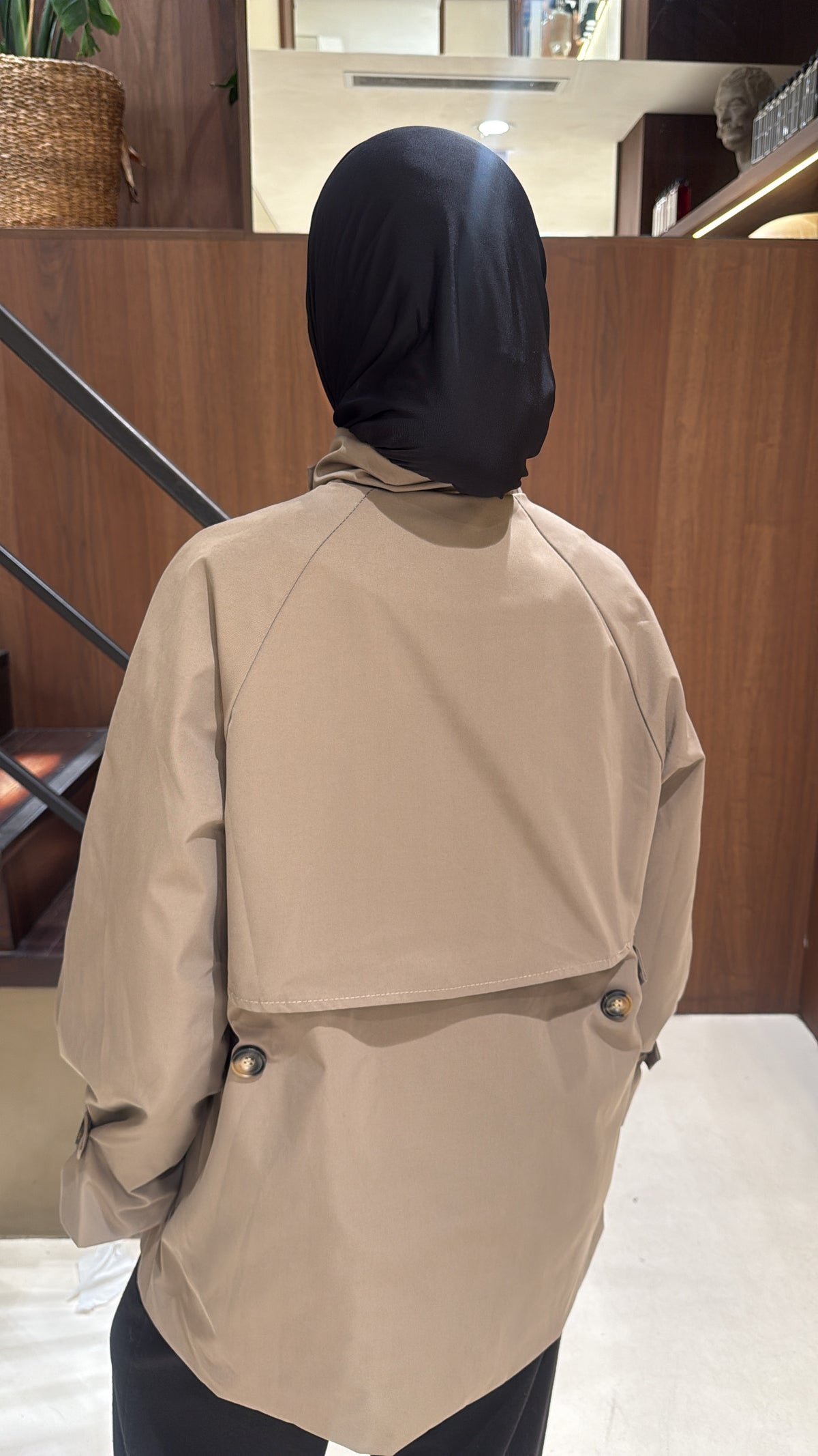 Trench taupe