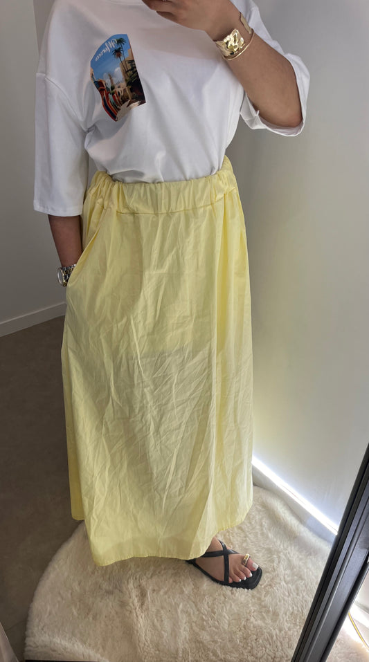 Jupe jaune
