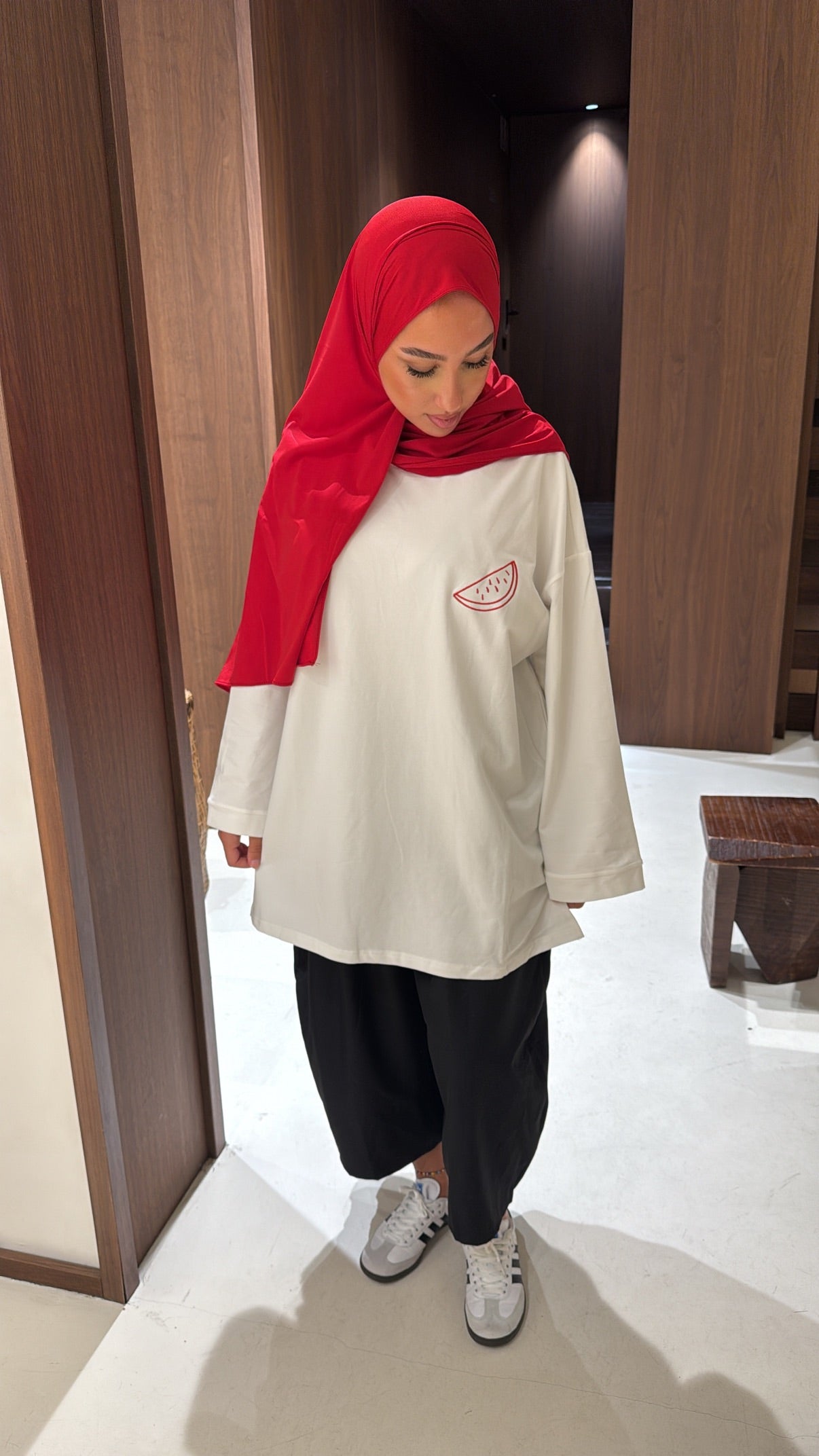 Tee shirt oversize pastèque