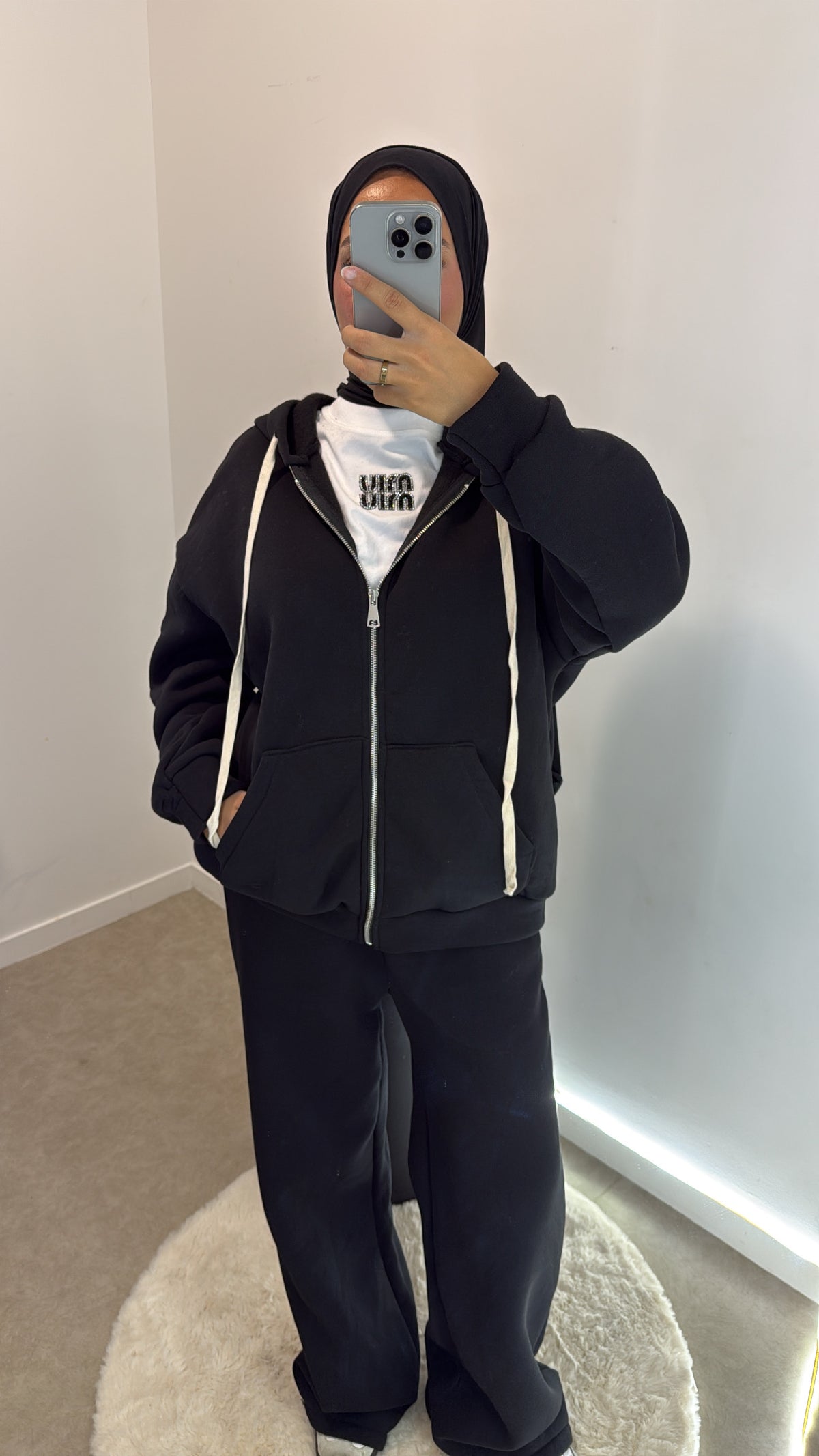 Ensemble gilet doublé