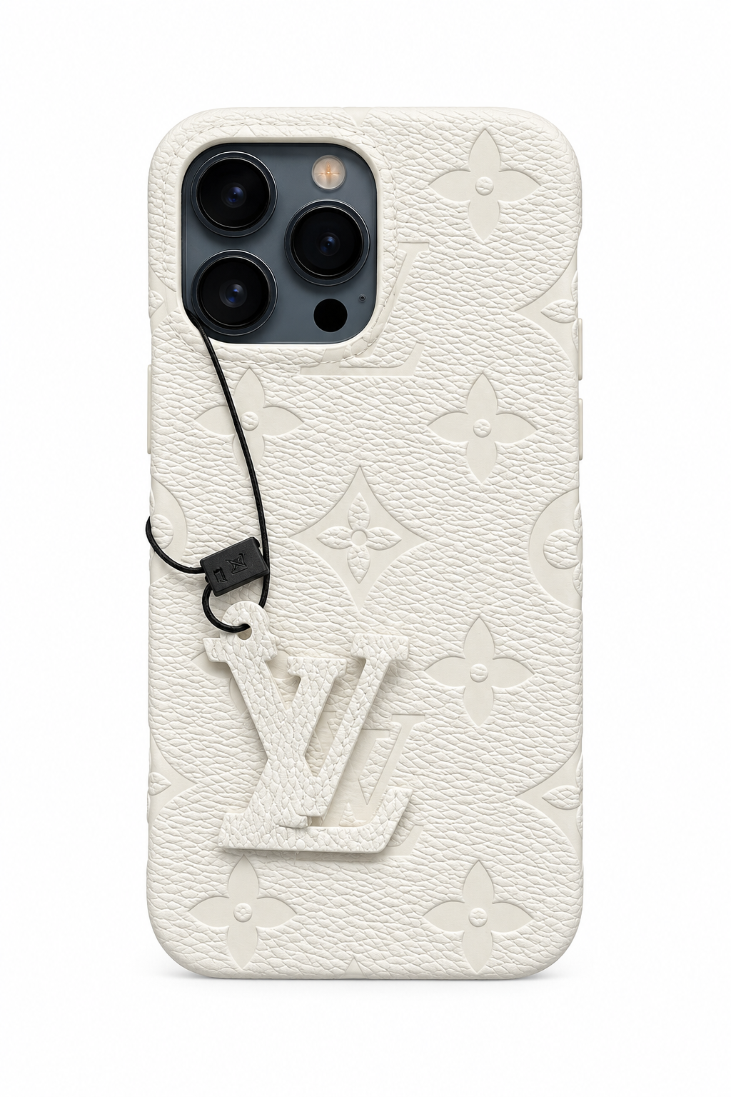 Coque de téléphone blanche lv