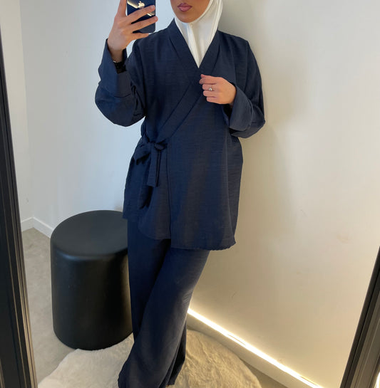 Ensemble bleu nuit
