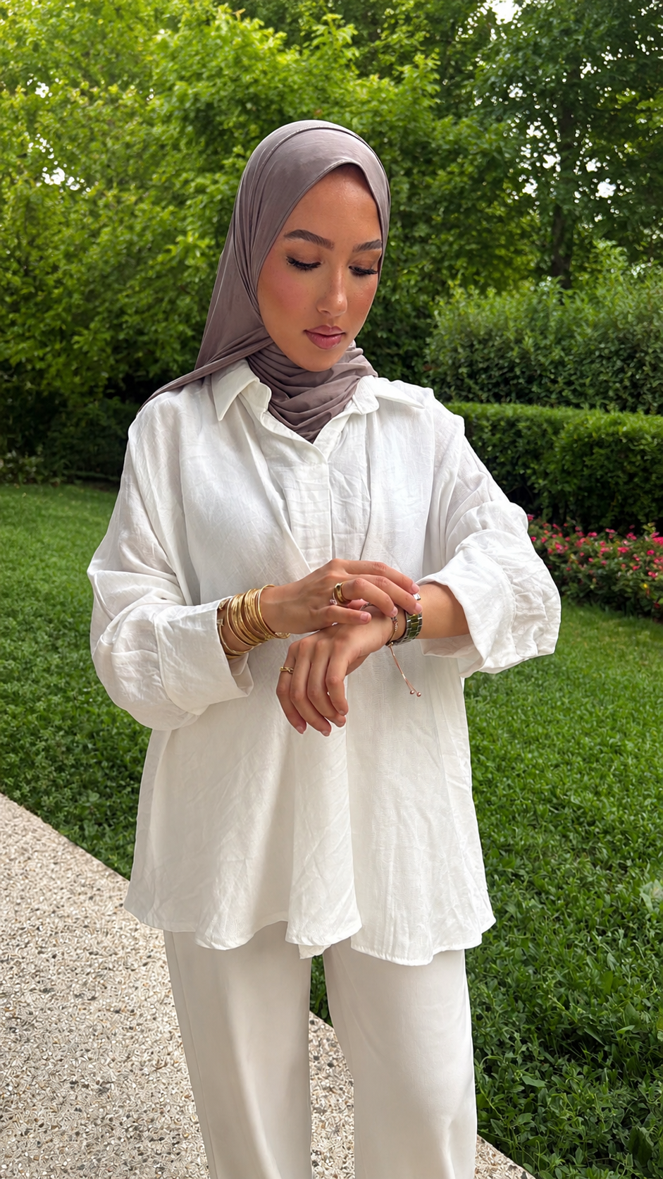 Blouse blanche
