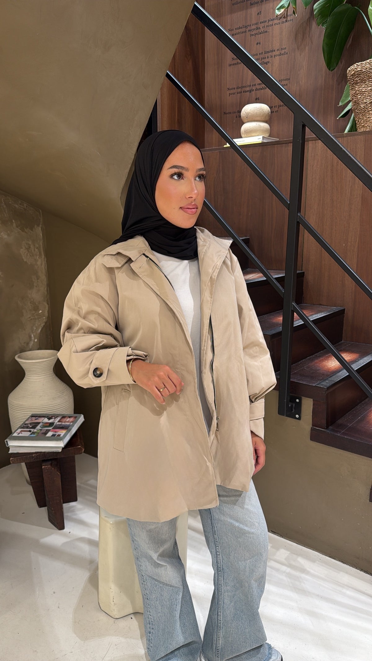 Trench beige