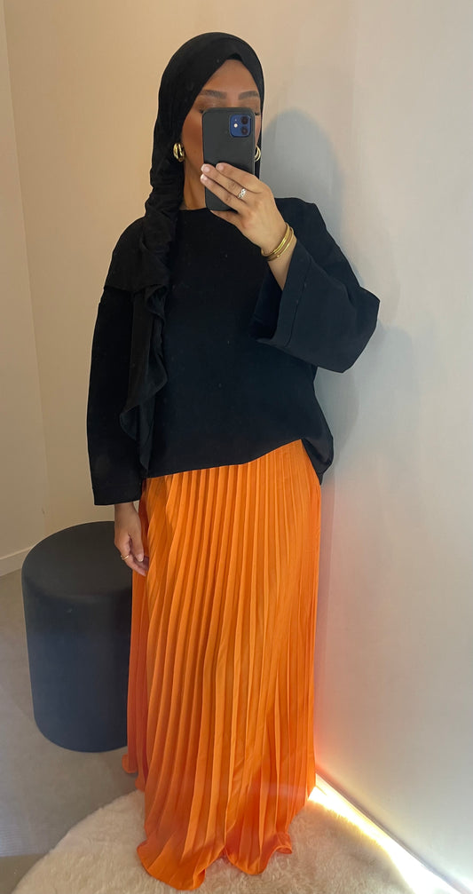 Jupe longue ORANGE