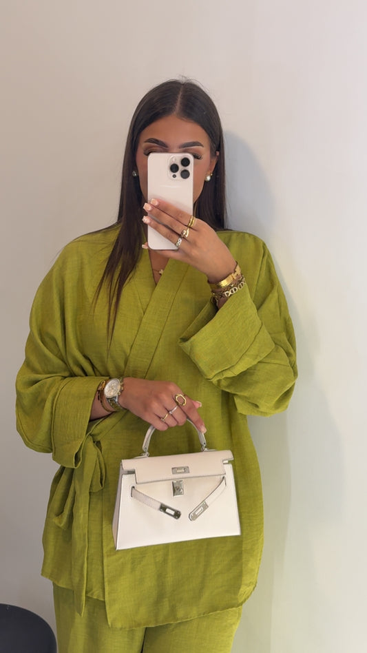 Ensemble vert PISTACHE