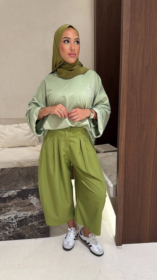 Bermuda vert olive