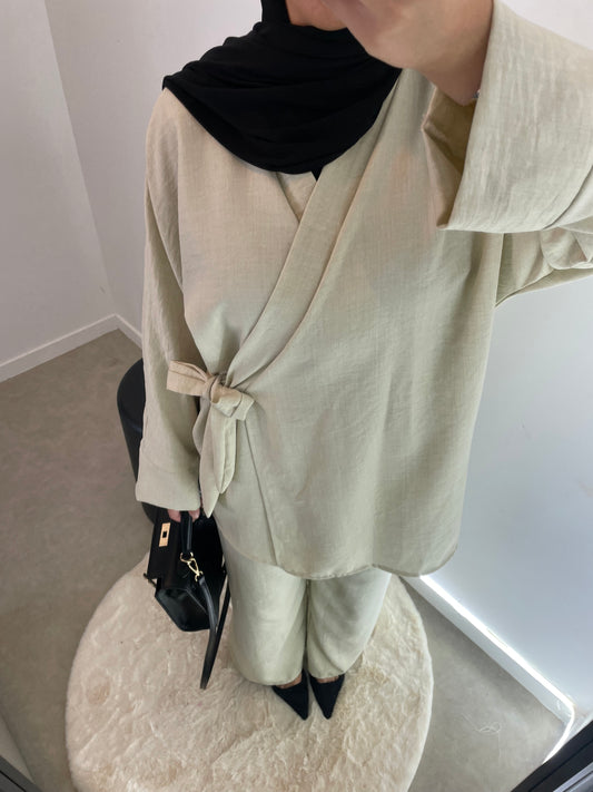Ensemble beige