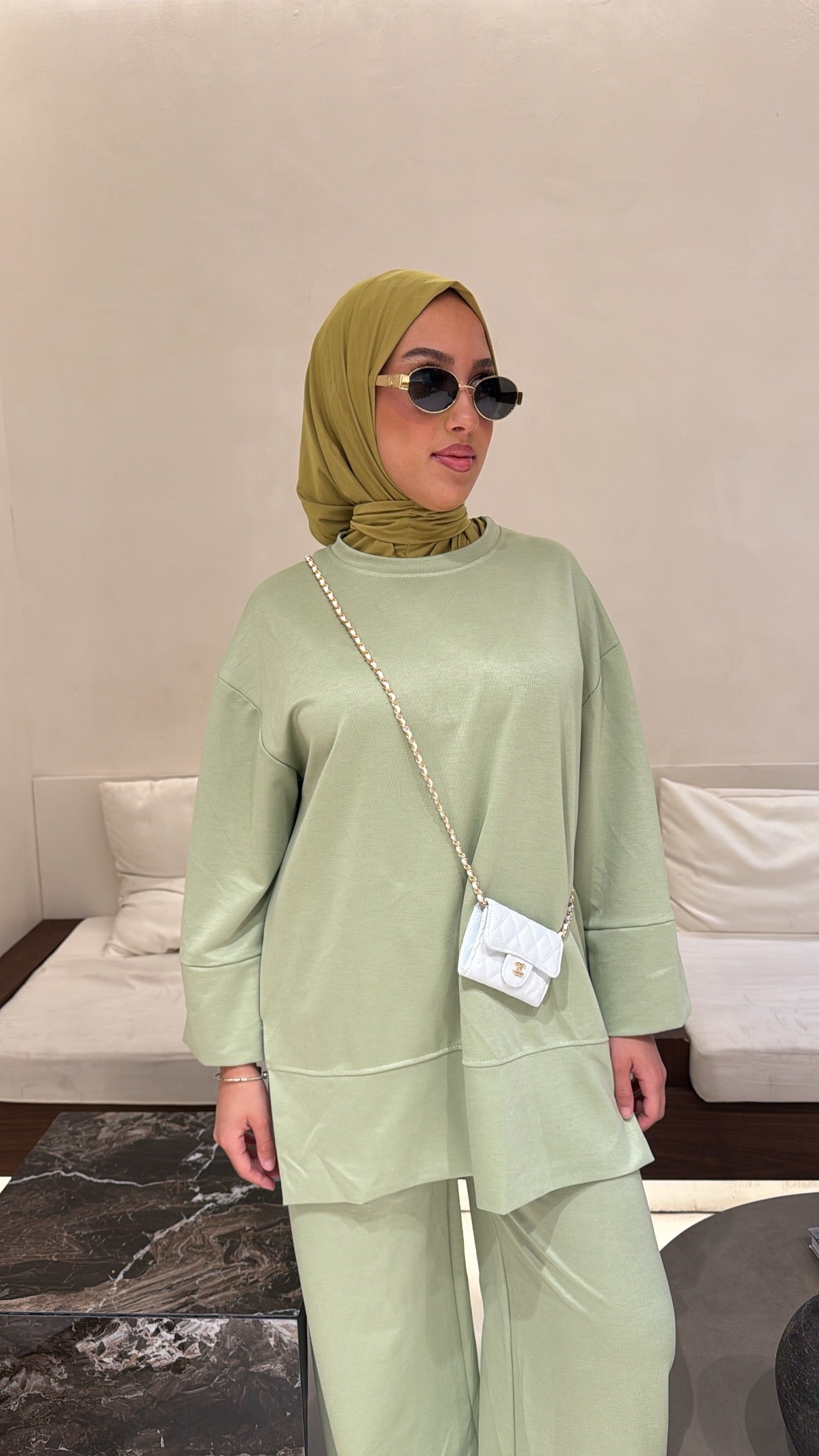 Cagoule liquid jersey premium vert
