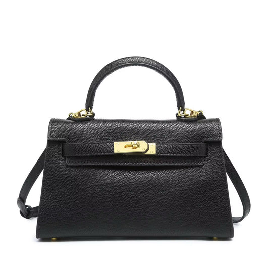 Sac SELMA noir détails doré