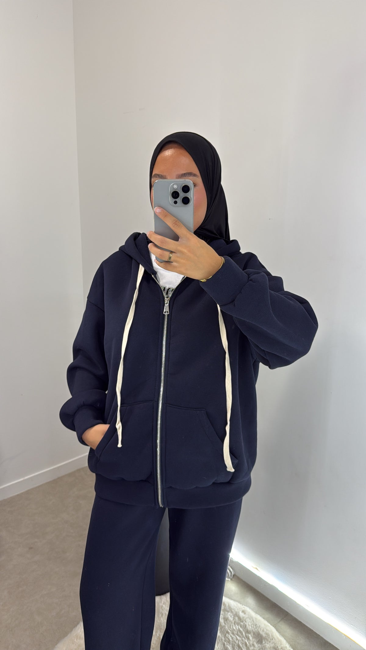 Ensemble gilet doublé