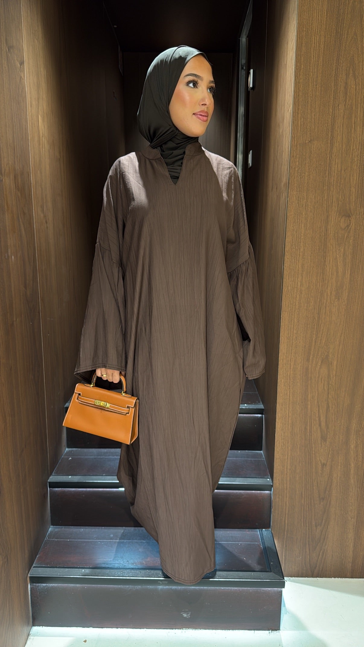 Robe marron