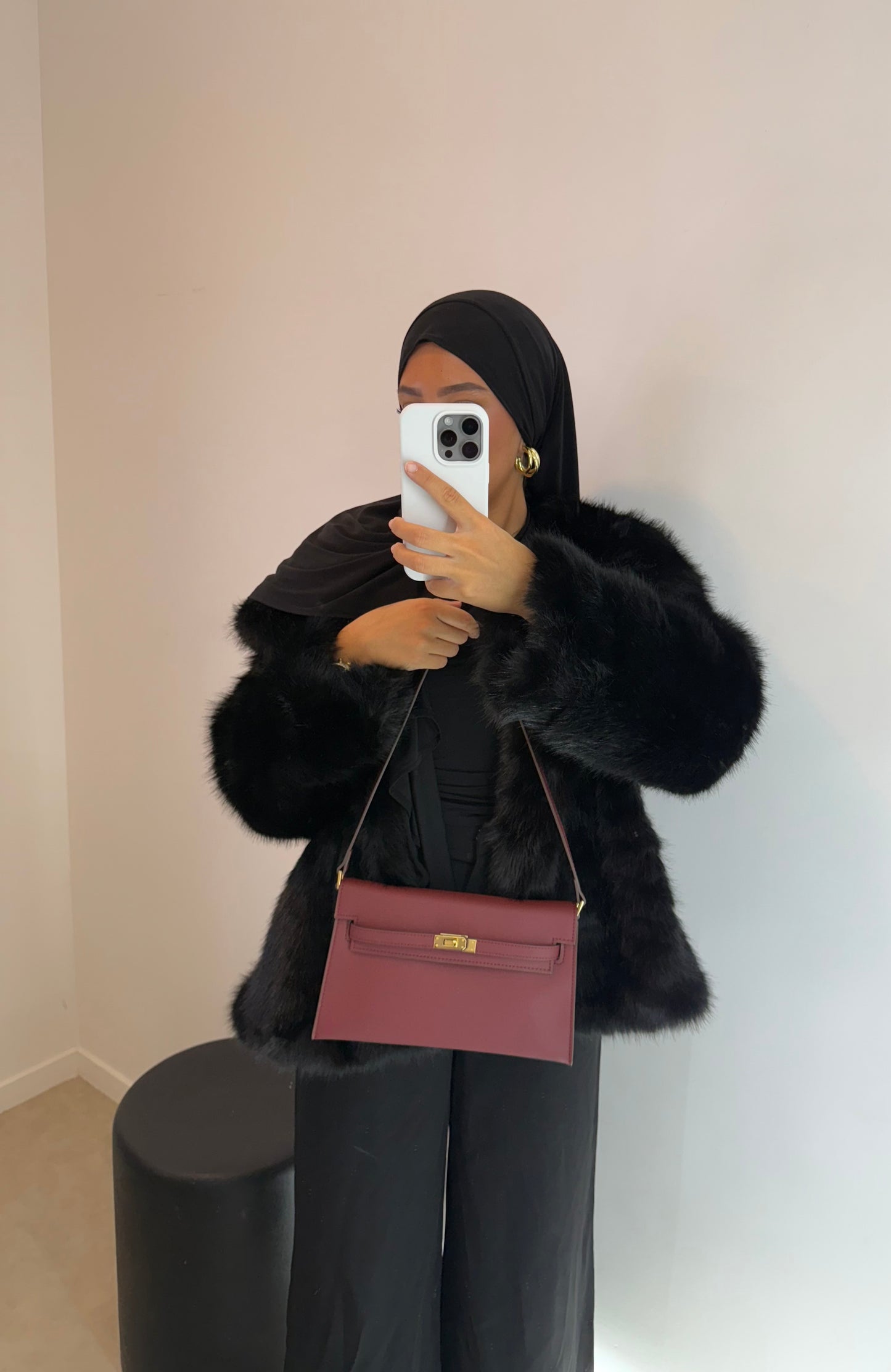 Sac bordeaux SANAA