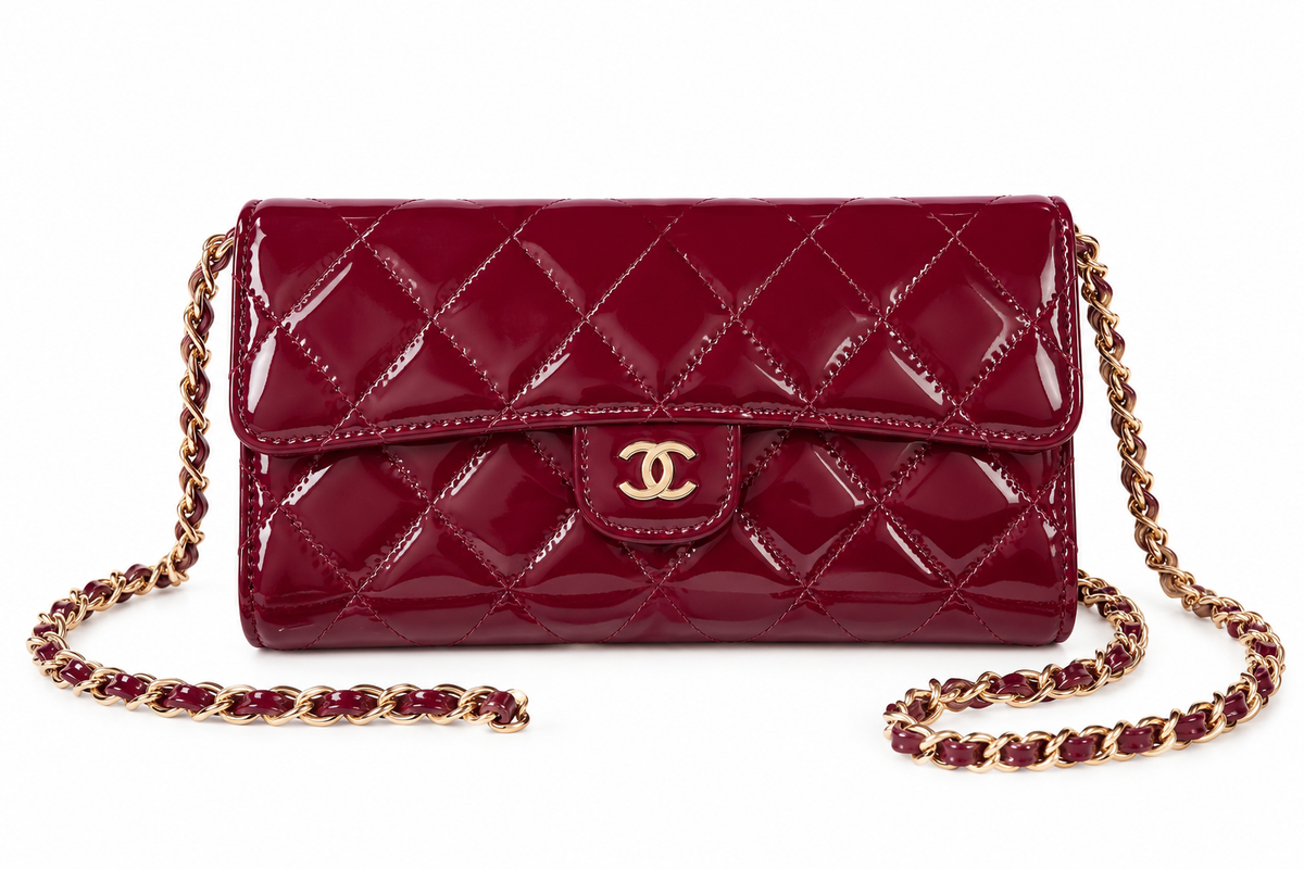 Sac medium bordeaux cc